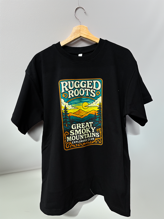Great Smoky Mountains Explorers Club T-shirt